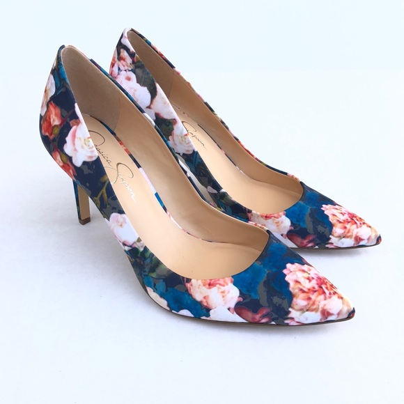 jessica simpson floral shoes